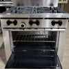 Garland SunFire Series X36-6R Natural Gas 6 Burner 36 in Gas Range with Standard Oven