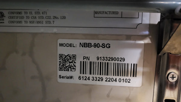 NewAir NBB-90-SG Back Bar Refrigerator