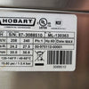 Hobart CUH Under Counter Dishwasher