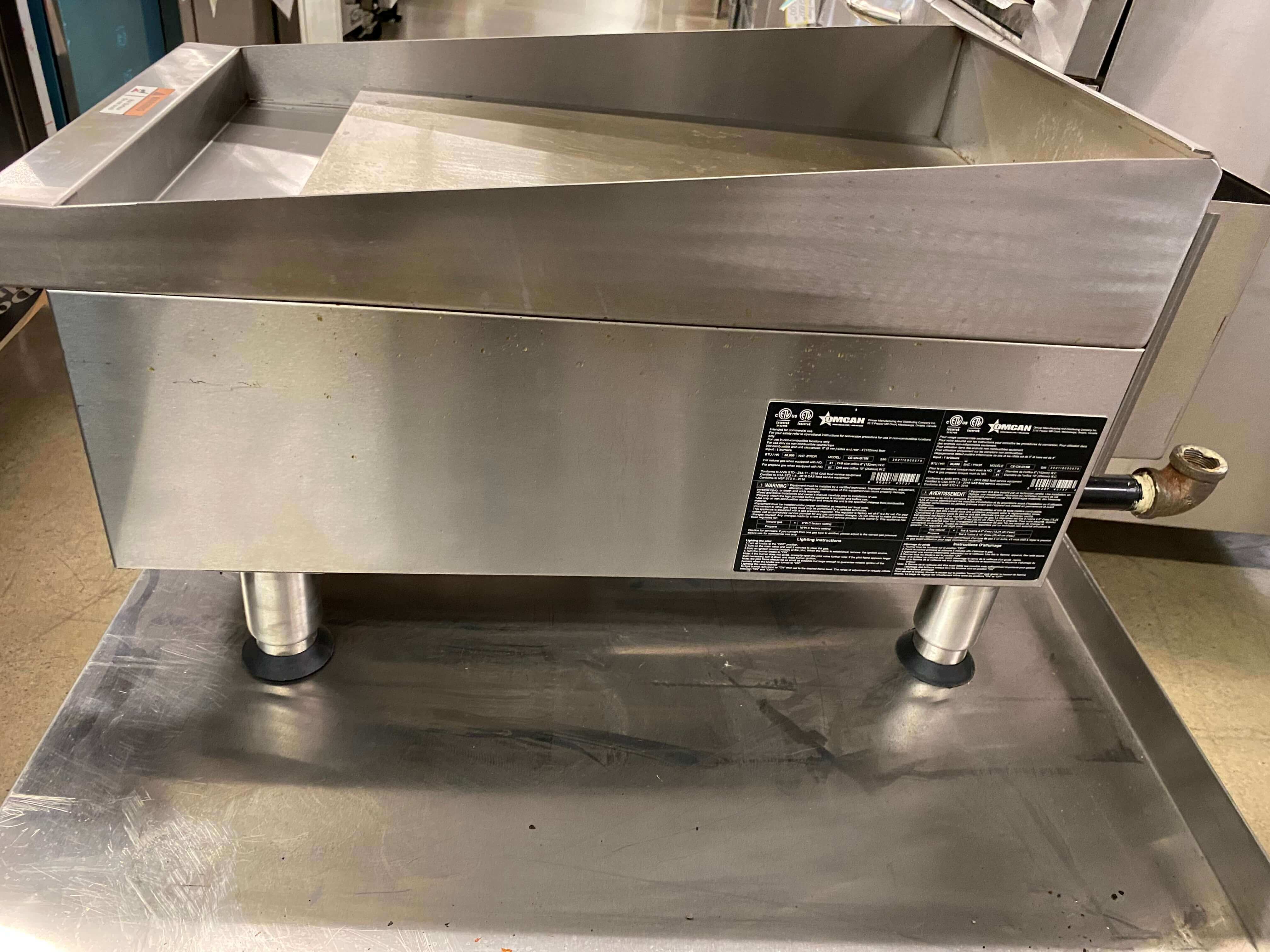 Omcan CE-CN-G15M Countertop Griddle