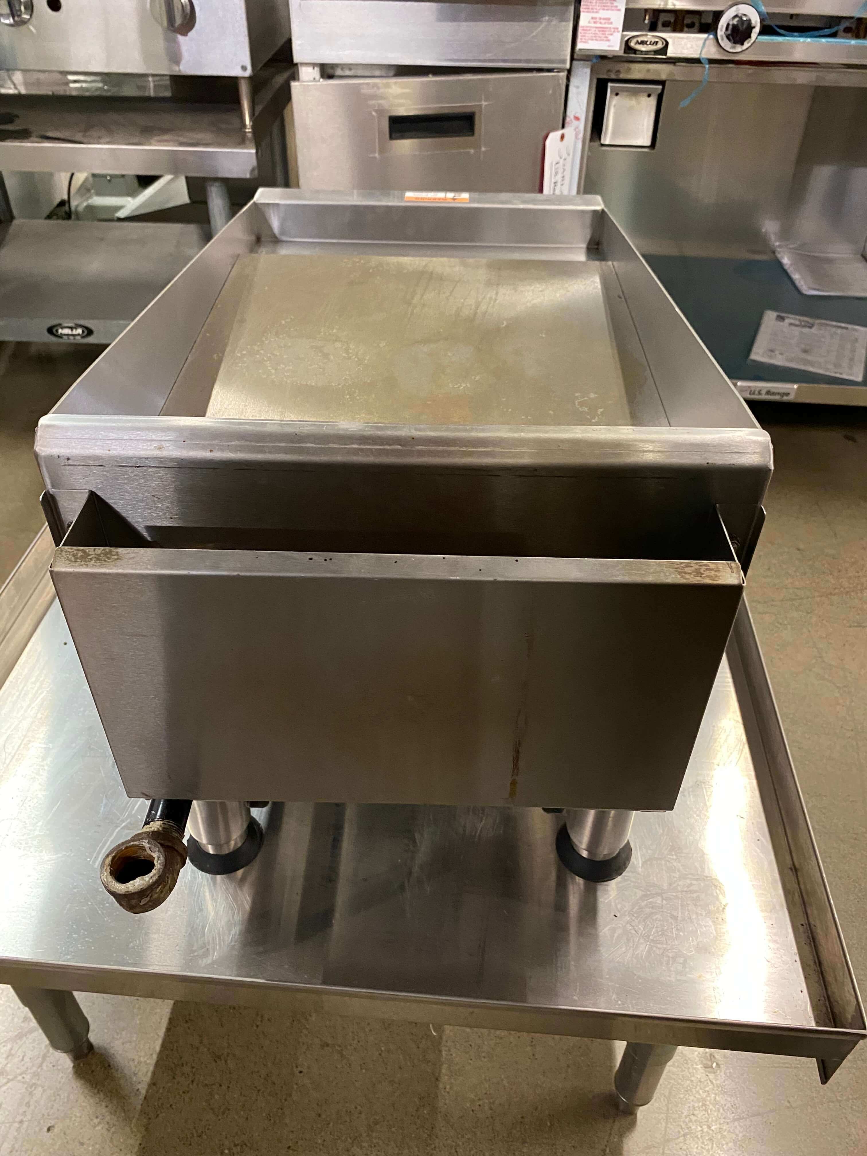 Omcan CE-CN-G15M Countertop Griddle