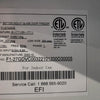EFI F1-27GDVC Glass Door Freezer