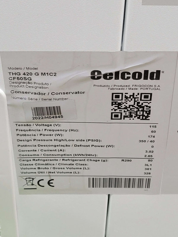 Celcold CF50SG Display Freezer