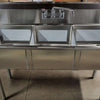 Omcan 43764 Three Compartment Sink