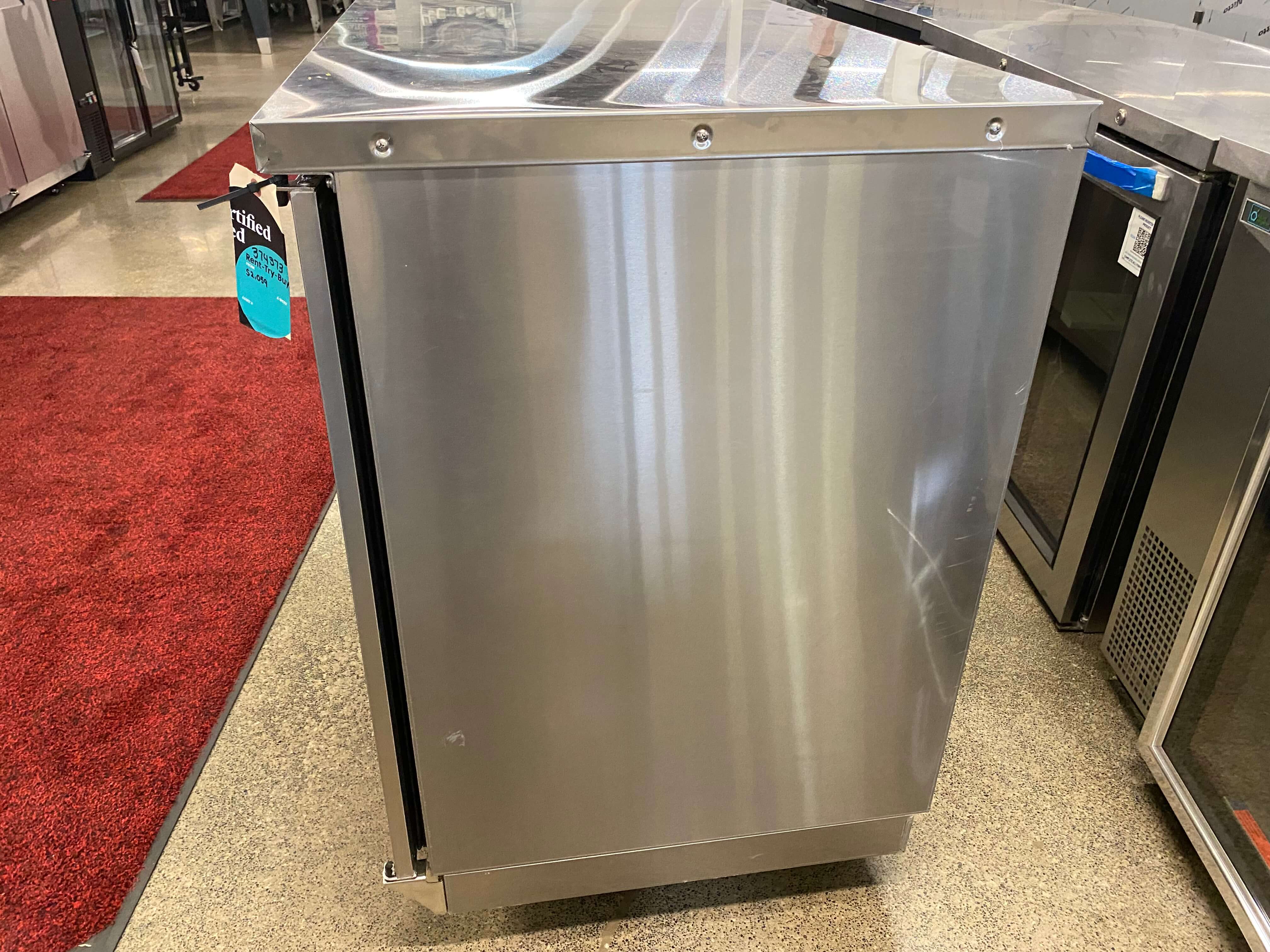 Atosa MBB48GR Back Bar Solid Door Cooler