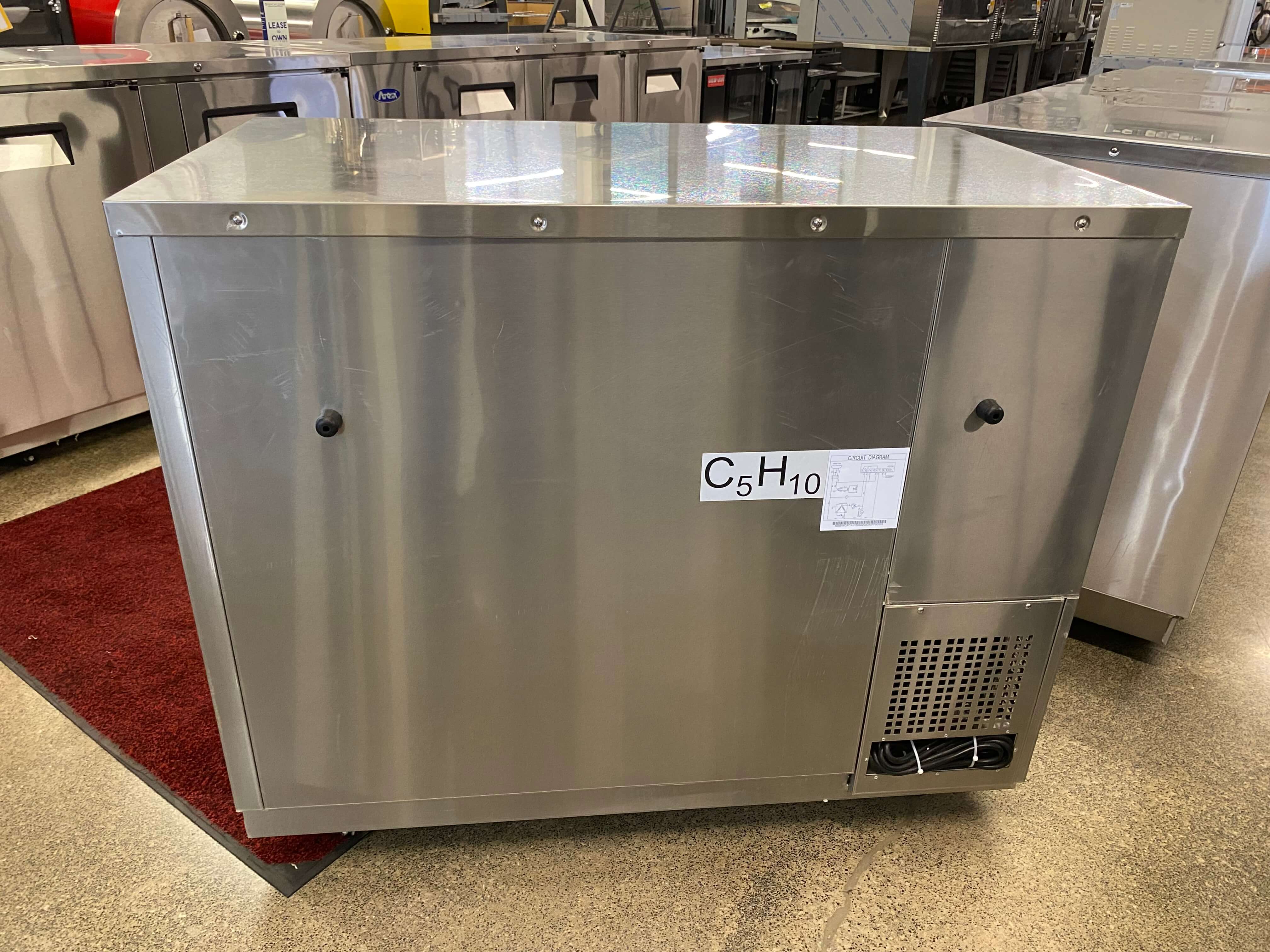 Atosa MBB48GR Back Bar Solid Door Cooler