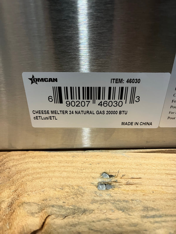 Omcan 46030 Countertop Cheese Melter