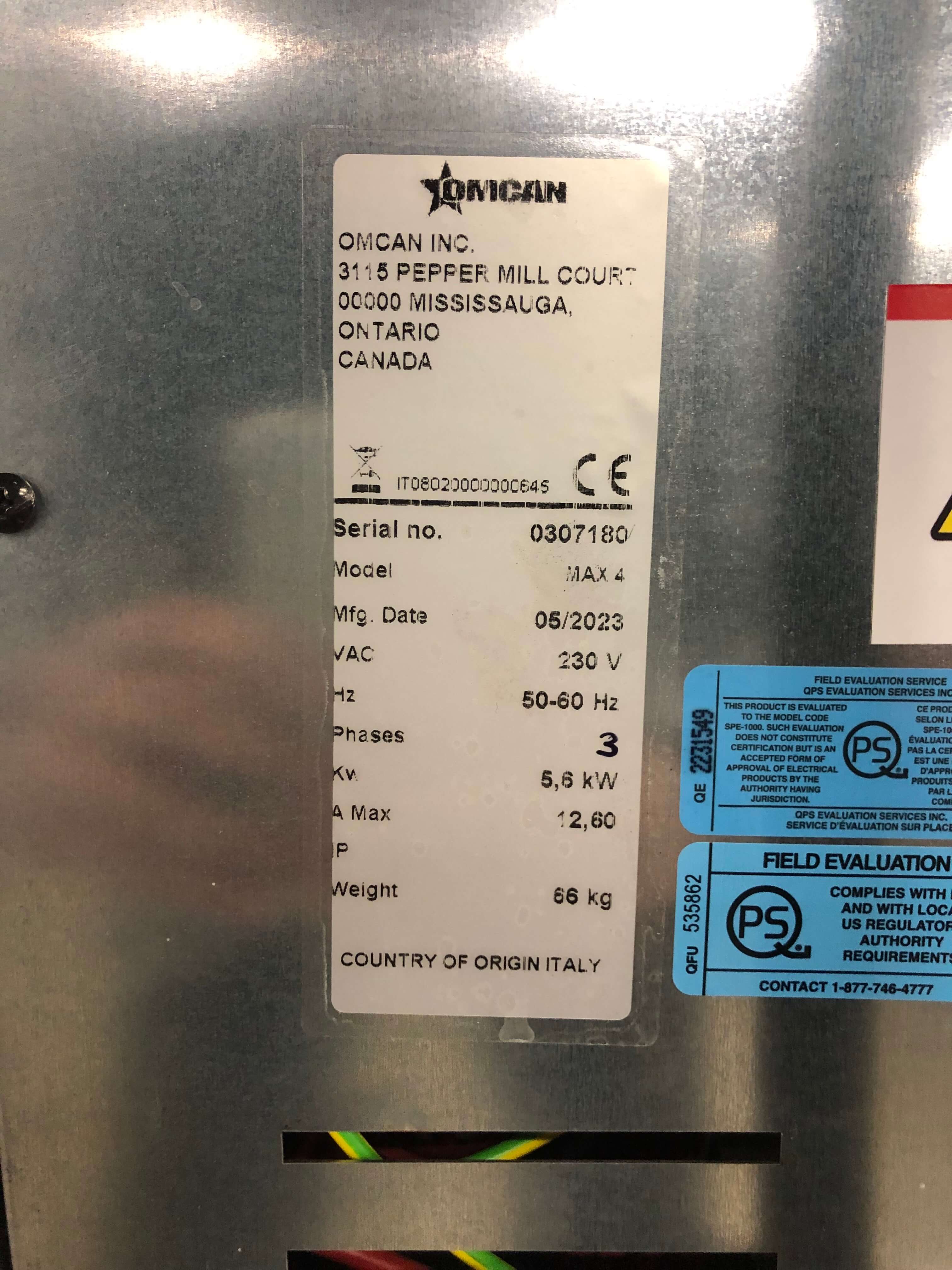 Omcan 40635 Pizza Bake Oven