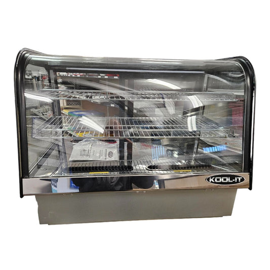 Kool-it  KCD-36 Refrigerated Deli Case - Curved Glass