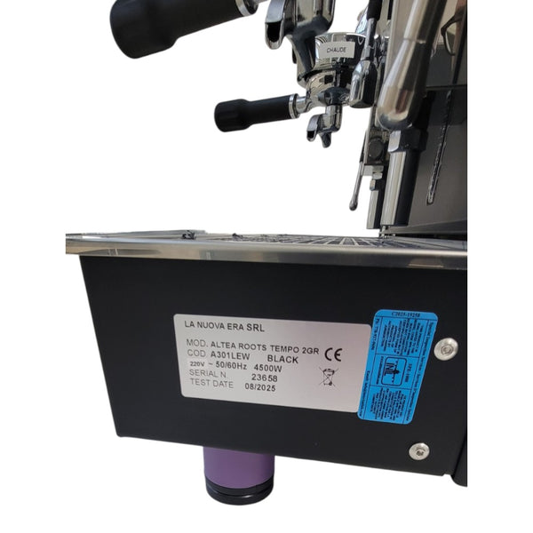 La Nuova Era Altea Roots Tempo 2 GR Espresso Machine 2 Group - Black