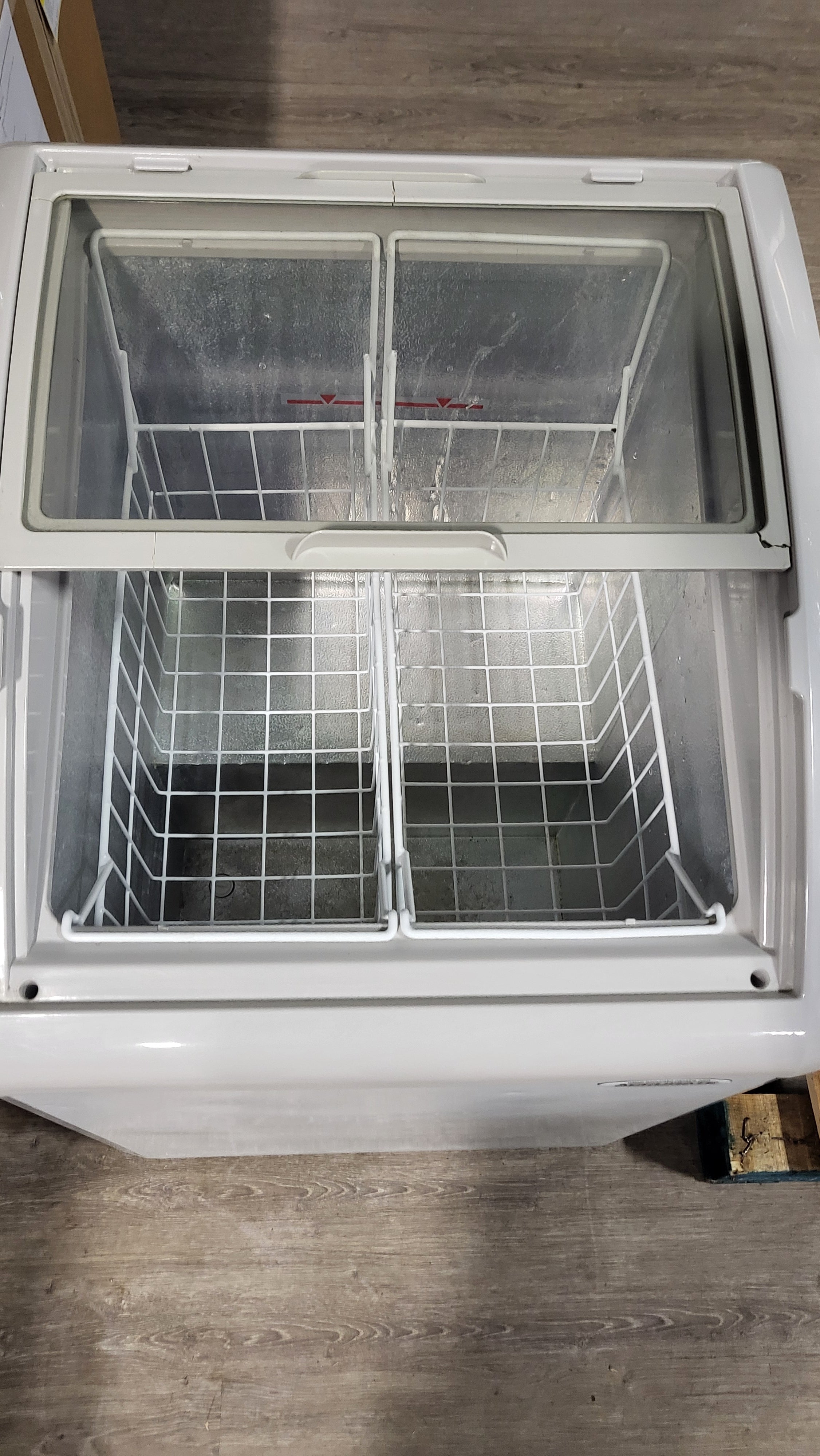 New Air NIF-24-CG  Display Freezer