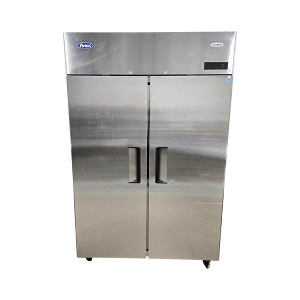 Atosa MBF8005GR Upright Refrigerator - 2 Solid Door - 52 Inch