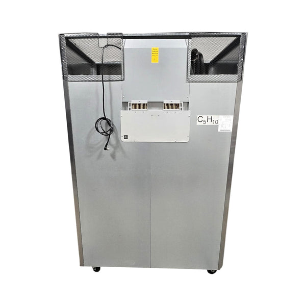 Atosa MBF8005GR Upright Refrigerator - 2 Solid Door - 52 Inch