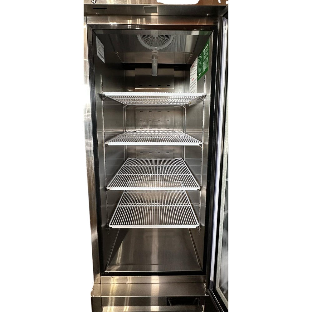 Atosa MCF8705GR Upright Refrigerator - 1 Glass Door