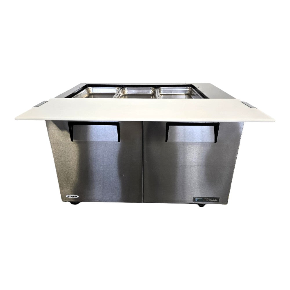 TRUE TSSU-48-18M-B-HC Mega Top Refrigerator - Missing Top Lid