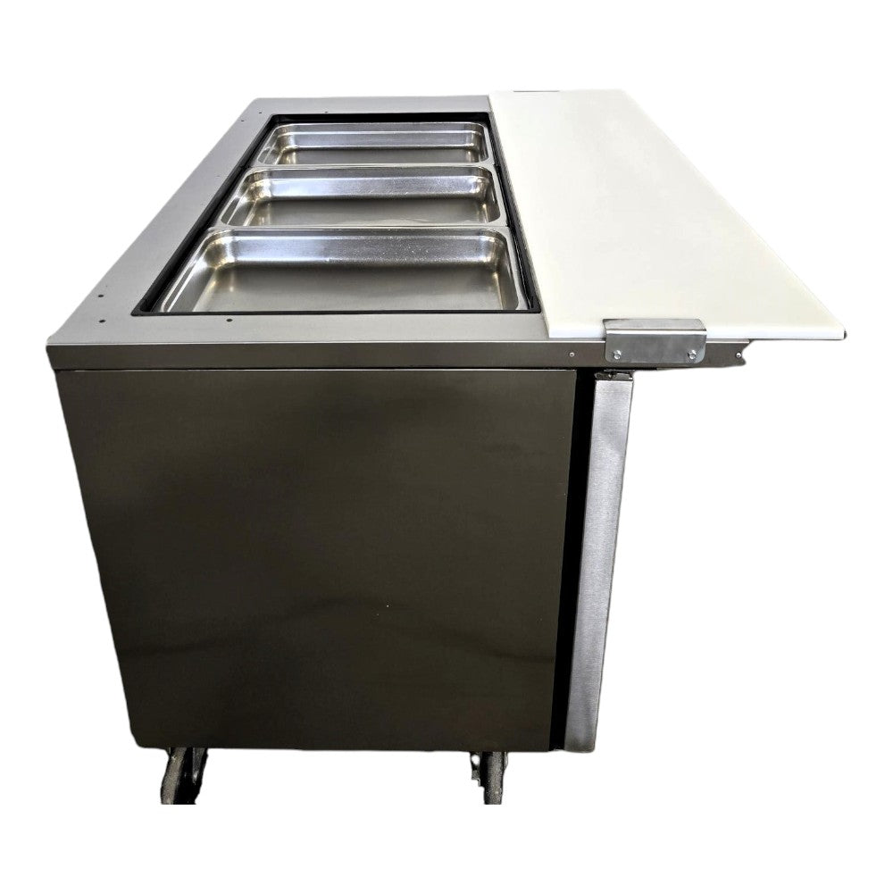 TRUE TSSU-48-18M-B-HC Mega Top Refrigerator - Missing Top Lid