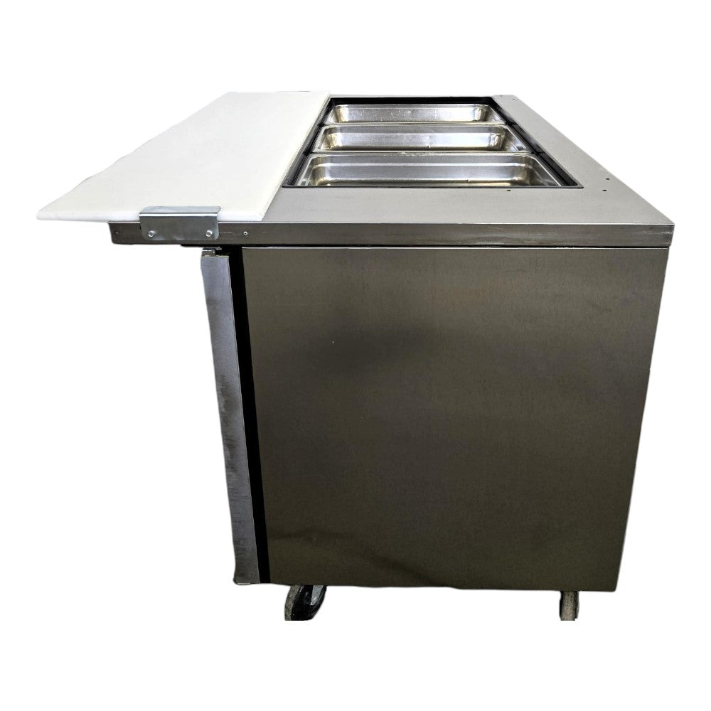TRUE TSSU-48-18M-B-HC Mega Top Refrigerator - Missing Top Lid