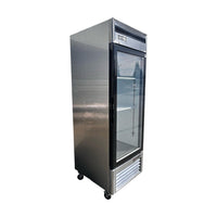 EFI C1-27GDSVC Glass Door Refrigerator - 1 Door - Cosmetic Damage