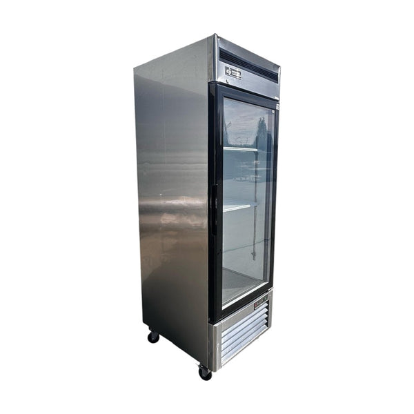 EFI C1-27GDSVC Glass Door Refrigerator - 1 Door - Cosmetic Damage