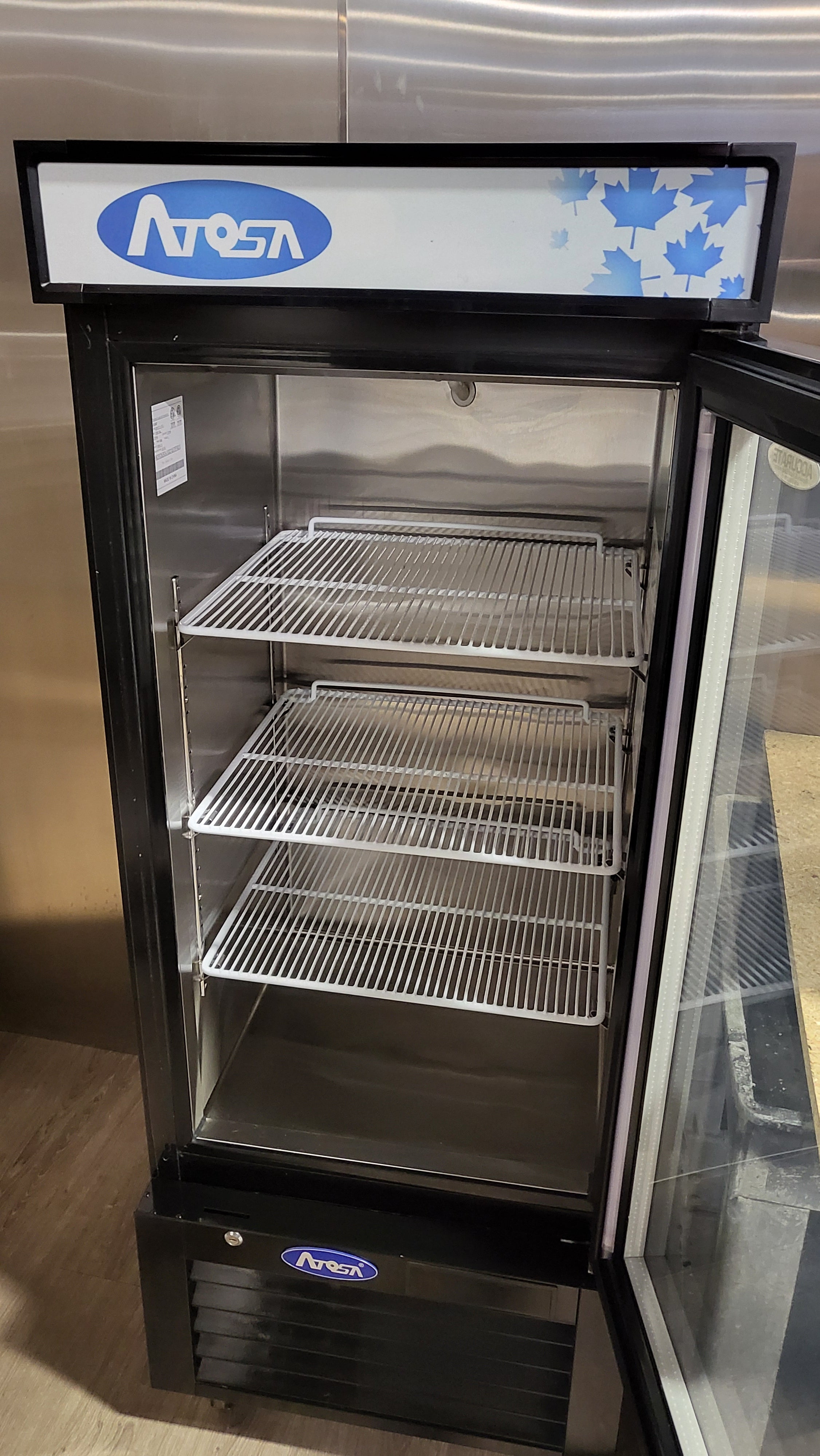 Atosa MCF8726GR Glass Door Refrigerator