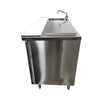 Emerald Dinetz SAL48SC Refrigerated Salad Prep Table with Hand Sink - 2 Solid Door - 48 Inch