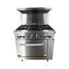 EFI RCTRS-6BN Oven Range - Natural Gas