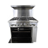 EFI RCTRS-6BN Oven Range - Natural Gas