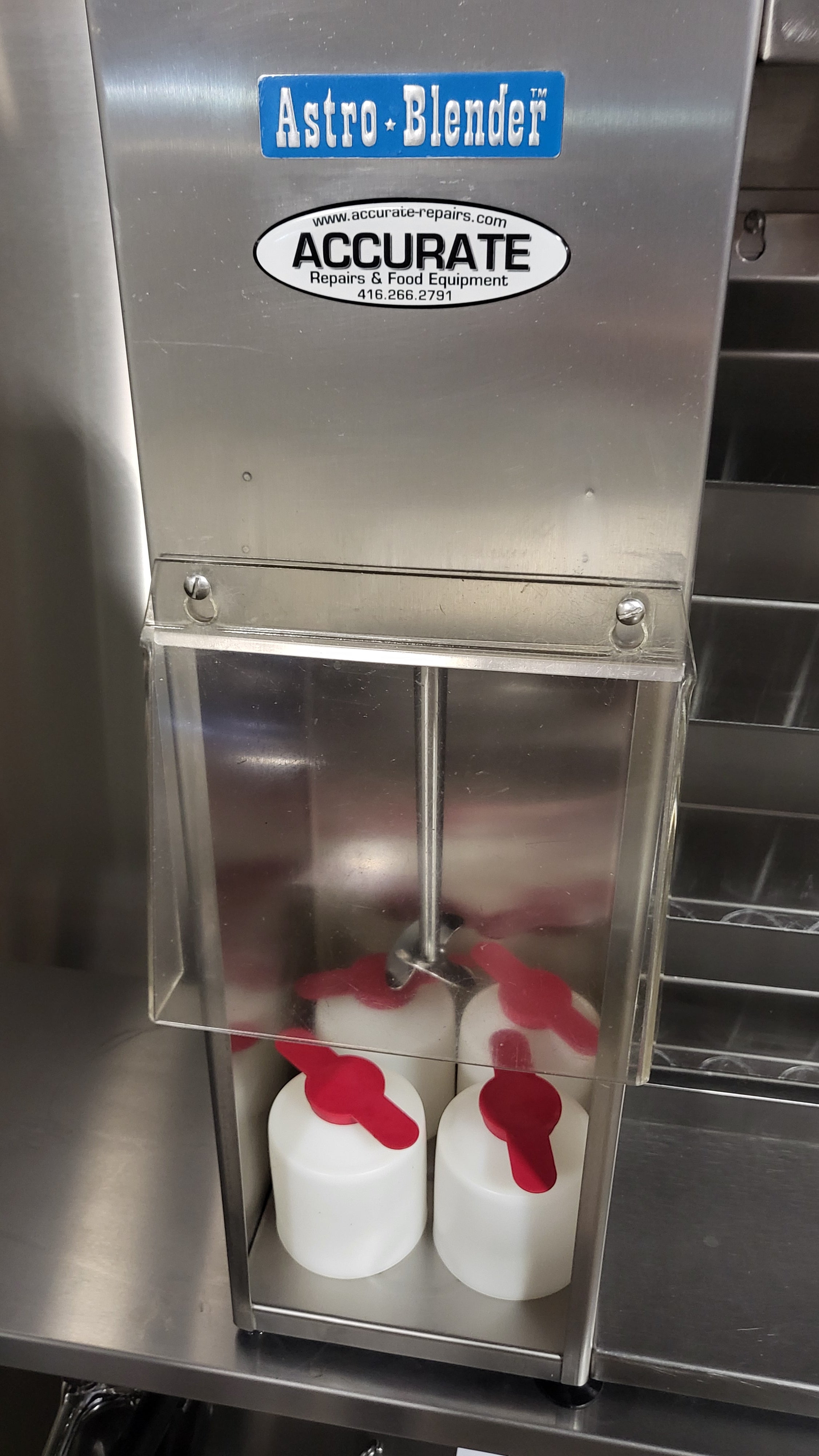Astro Blender AS-21 & AM-2 24 Flavor System Soft Serve Machine