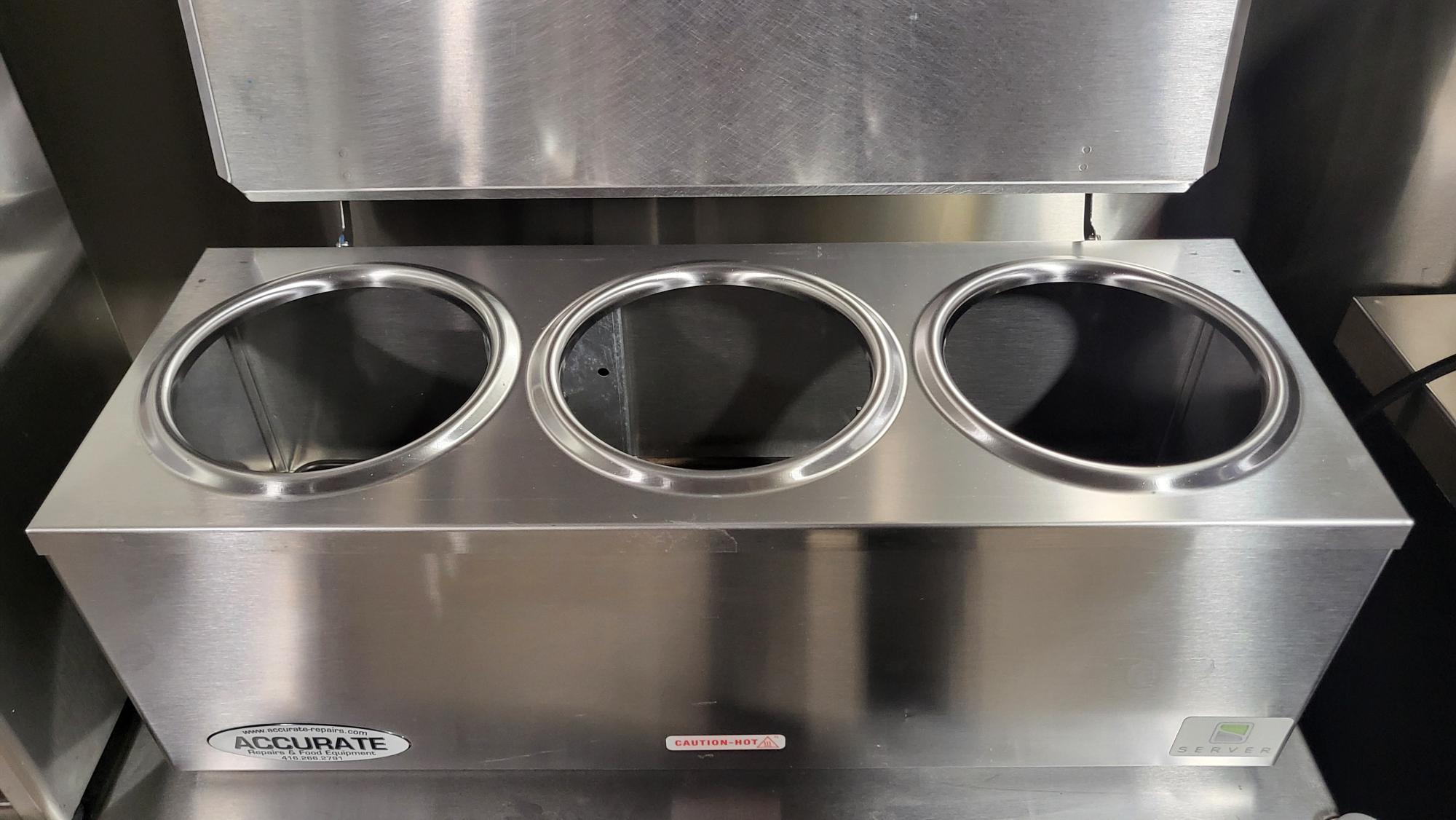 Server DI-3 Dipping Warmers