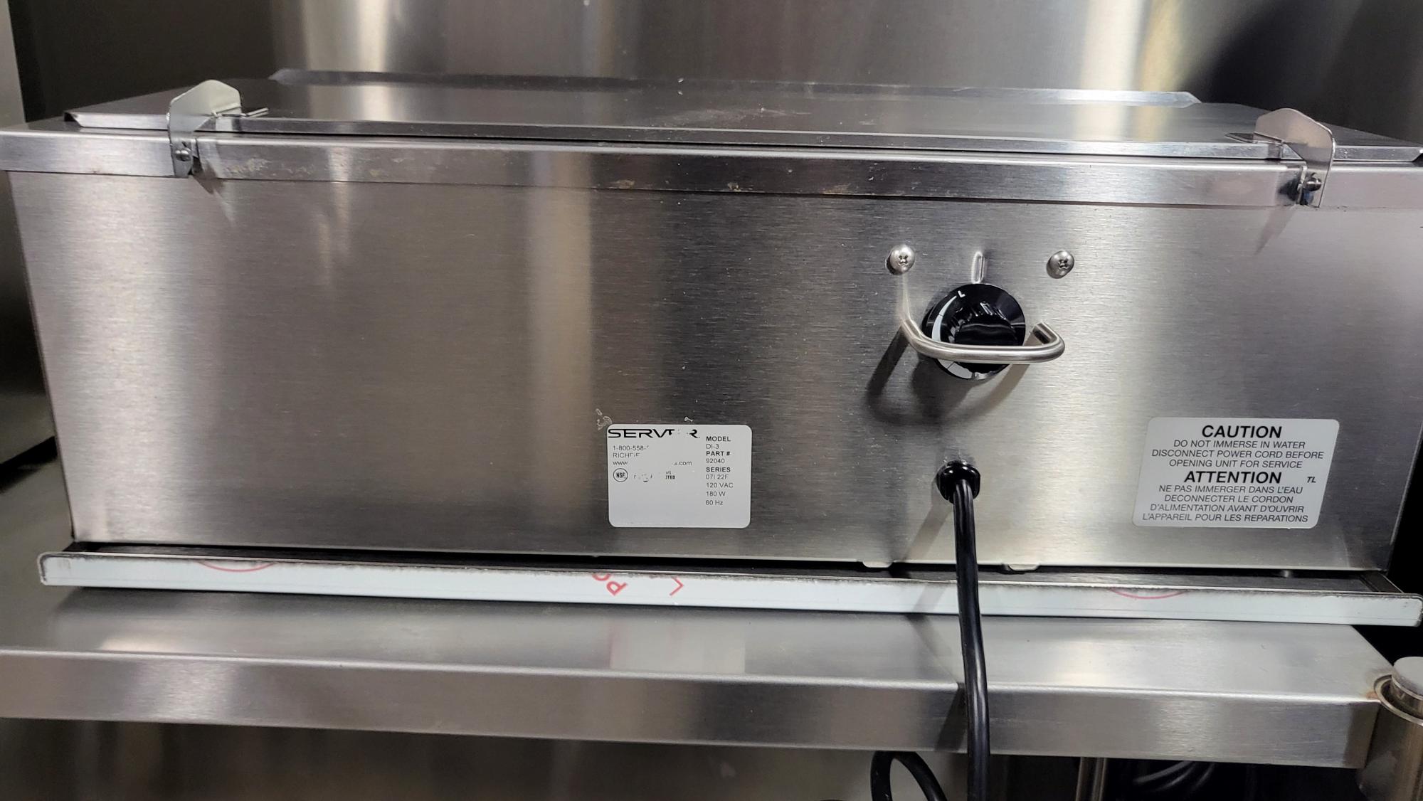 Server DI-3 Dipping Warmers