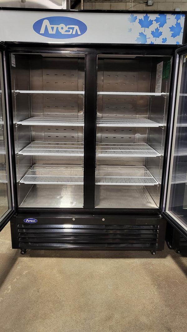 Atosa MCF8723GR Double Glass Door Refrigerator