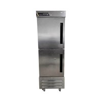 Centerline CLBM-23F-HS Freezer - 1 Section - 2 Solid Half Doors - 27 Inch