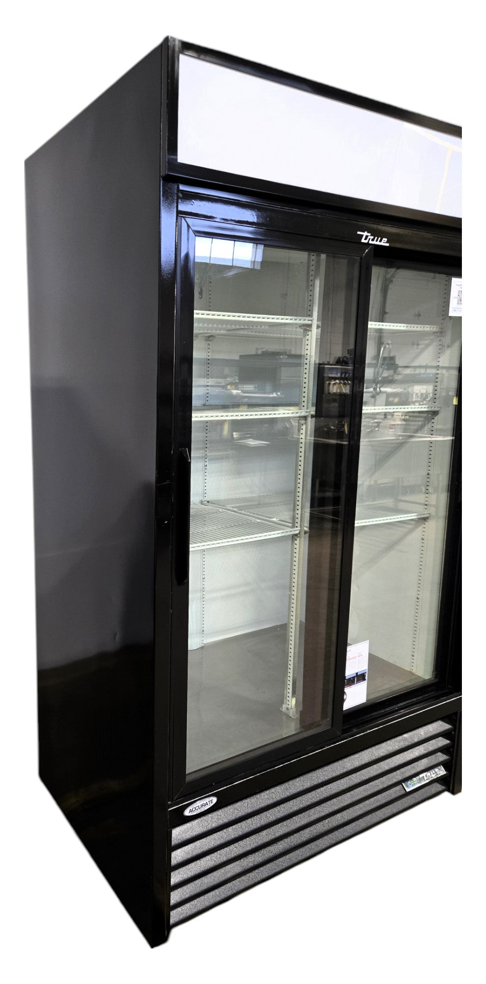 TRUE GDM-41-HC-LD 2 Sliding Glass Door Merchandiser Refrigerator