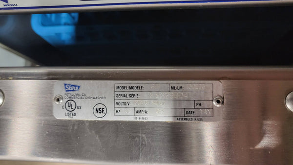 Stero SUH Undercounter Dishwasher