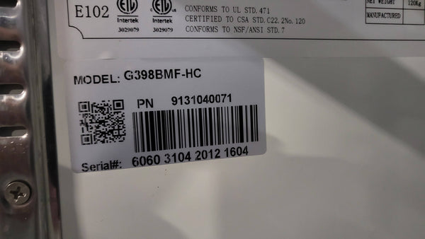 Chef AAA G398BMF-HC Refrigerator