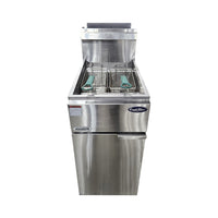 Atosa ATFS-50 Natural Gas - 50lb Deep Fryer