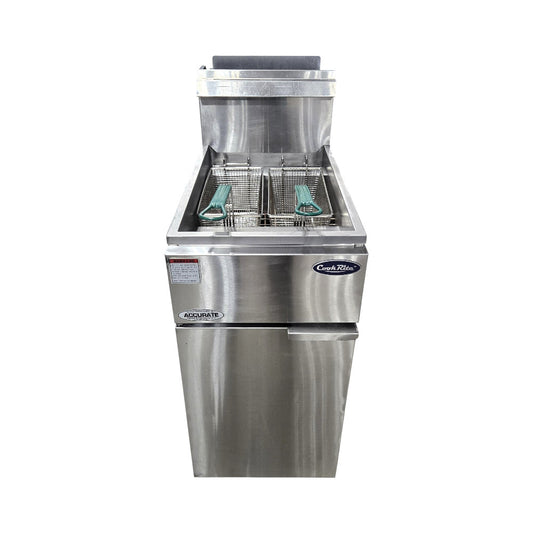 Atosa ATFS-50 Natural Gas - 50lb Deep Fryer