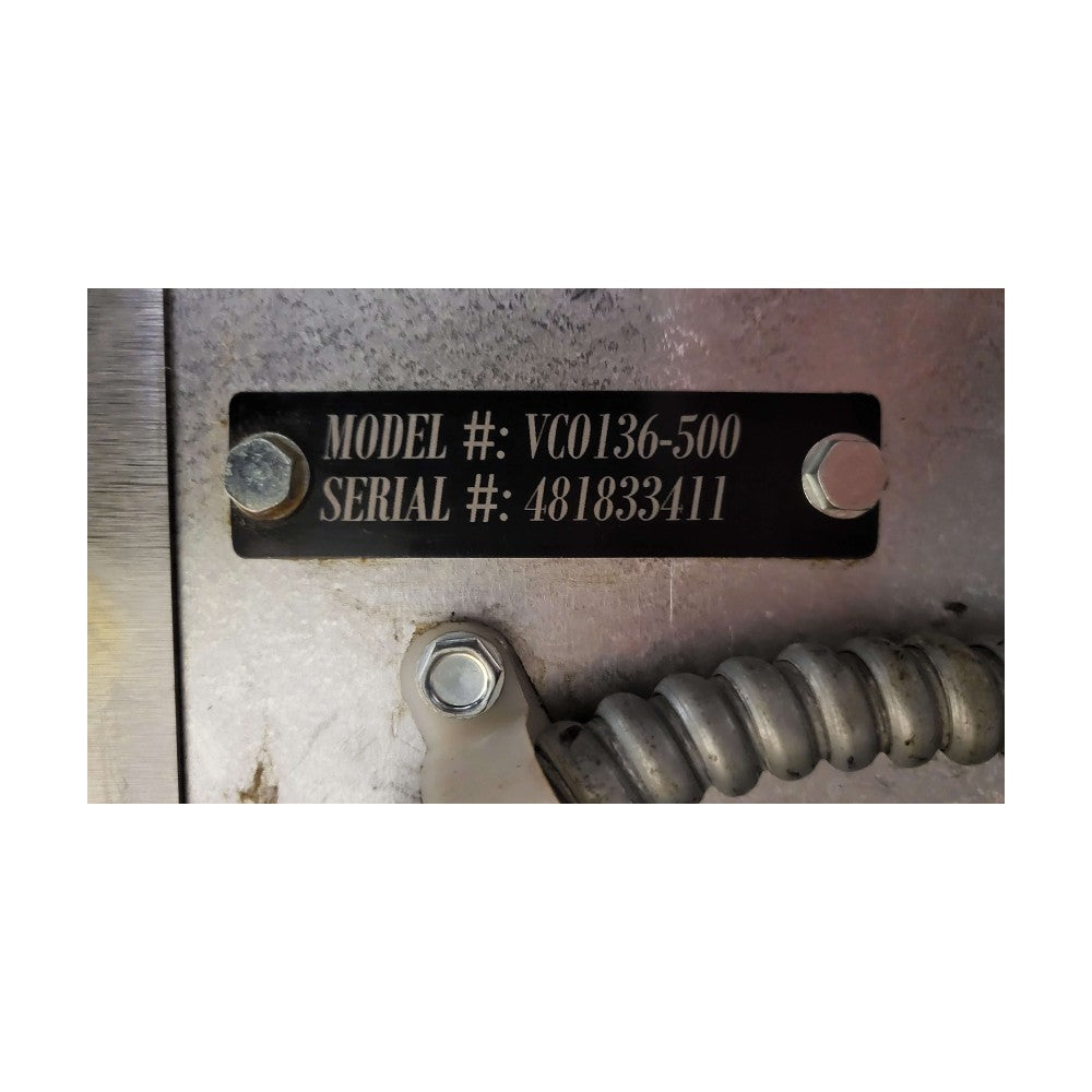 Vulcan VC0136-500 Custom Range: 6 Burners / 15-in Griddle / 12-in Hotplate / 24-in Char / Double Oven