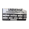 Universe TM-18 Dough Sheeter - Double Pass - 18 in