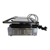 Eurodib Panini Grill, double, ribbed top