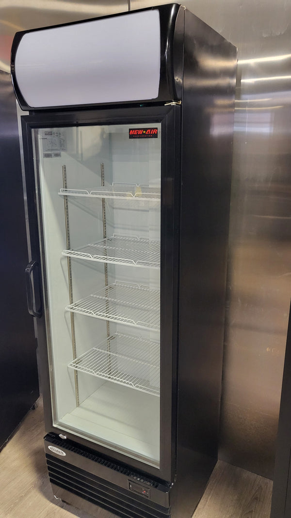 New Air NGR -036 -H Upright Fridge - Black