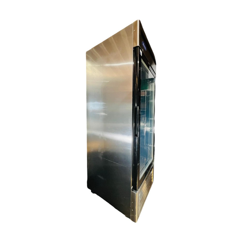 Atosa MCF8705GR Upgright Glass Door Refrigerator- 1 Door