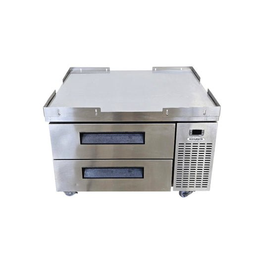New Air NCB-036-SS Refrigerated Chef Base - 2 Drawer - 36 Inch