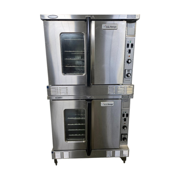 Garland Double Stacked Convection Ovens - Natural Gas