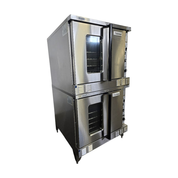 Garland Double Stacked Convection Ovens - Natural Gas