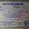 Autogyros Vertical Broiler Gyro, Nat Gas