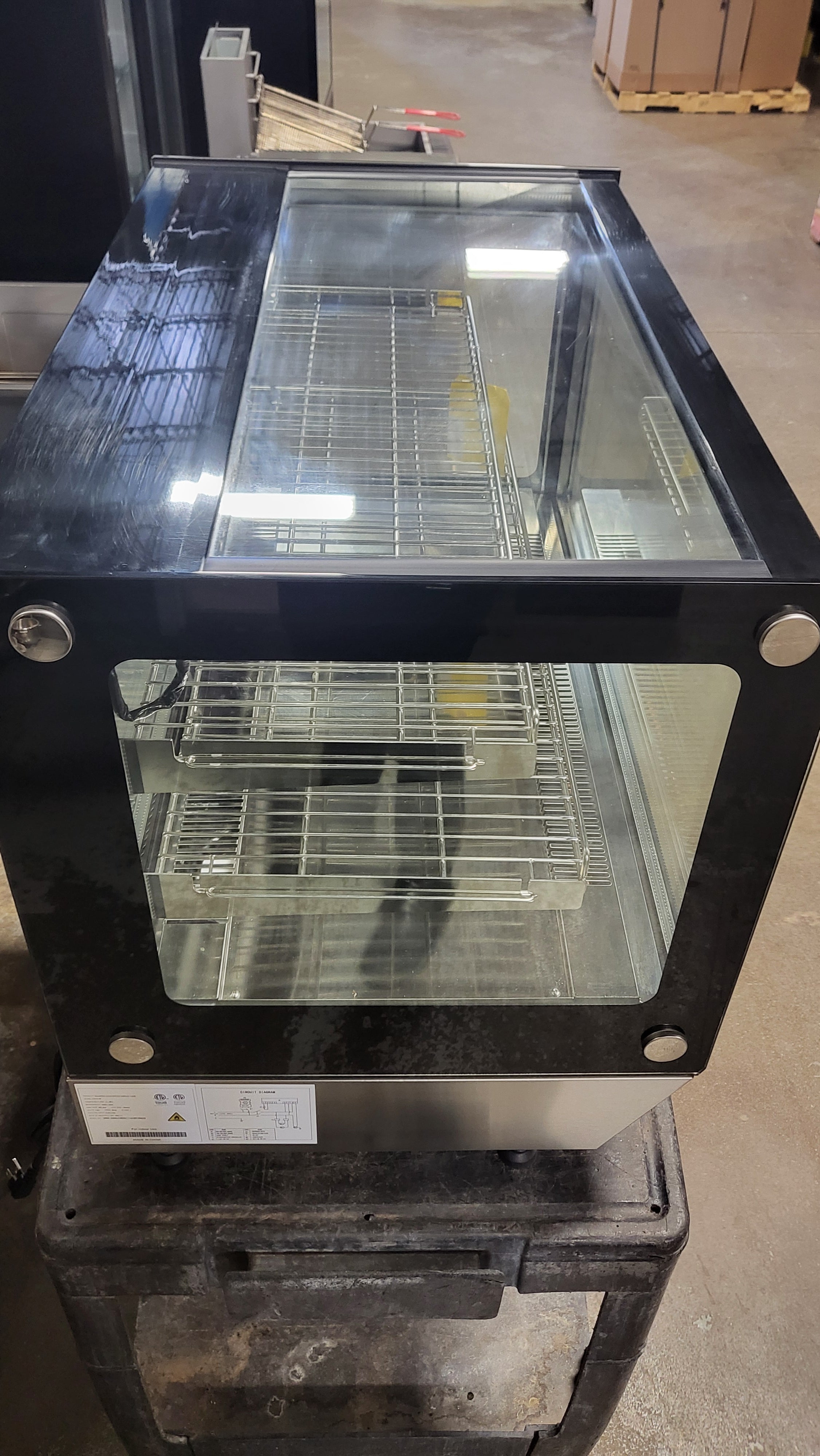 Atosa  CRDS-56 Squared Counter Top Display Case