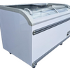New Air NIF-56-CG 56in Curved Glass Island Freezer