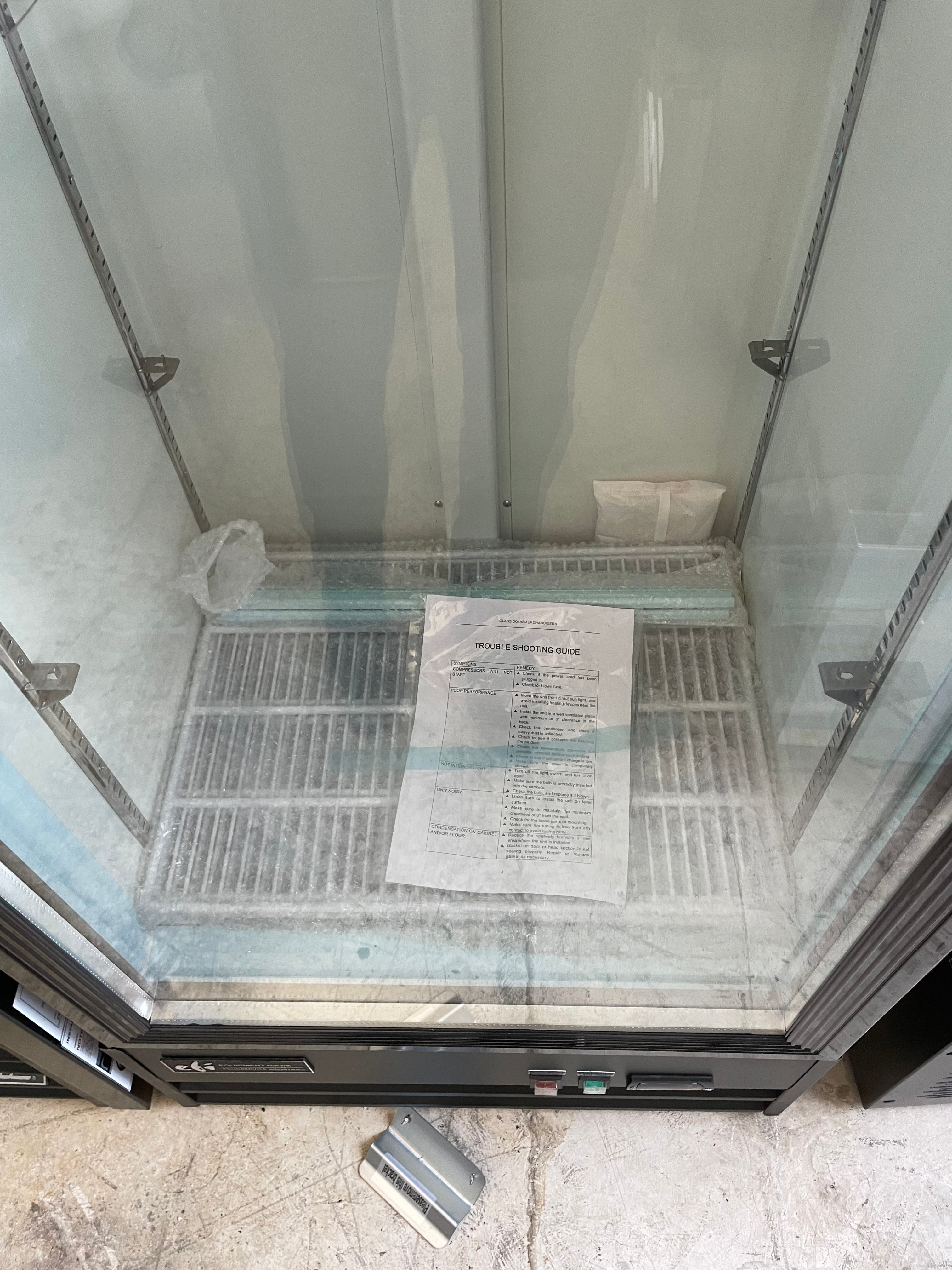 EFI C1-25GD Glass Door Refrigerated Merchandiser