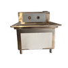EFI SI824-1N 24? x 24? x 14? Corner Drain One Compartment Sink With No Drain Board